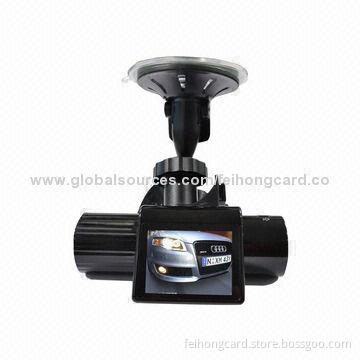 2.0-inch car black box with 120 degree viewing angle, supports unlimited cycle recording